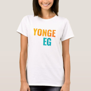 Yonge Eglinton Toronto Wijken T-shirt