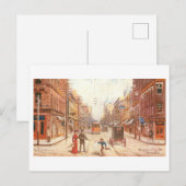 Yonge & King Streets - Vintage van Toronto Briefkaart (Voorkant / Achterkant)