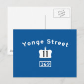Yonge St. 11 Briefkaart (Voorkant / Achterkant)