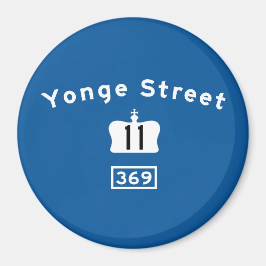 Yonge St 11 Magneet (Voorkant)
