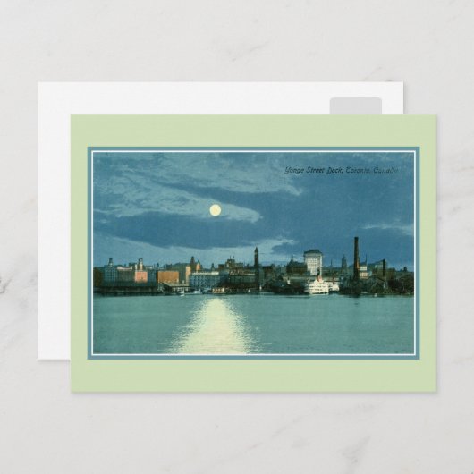  Yonge Street Dock Toronto Canada Briefkaart (Voorkant / Achterkant)