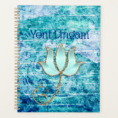 Yoni Lingam Lotus Flower Planner (Voorkant)