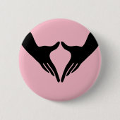 Yoni Pin Ronde Button 5,7 Cm (Voorkant)