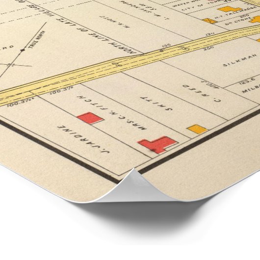 Yonkers Atlas Map 2 Poster (Hoek)