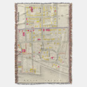 Yonkers Map Atlas Deken (Voorkant Verticaal)