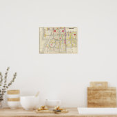 Yonkers Map Atlas Poster (Keuken)