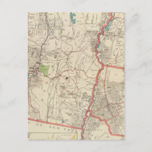 Yonkers, Mt Vernon, Eastchester-steden Briefkaart