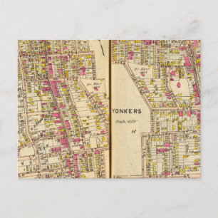Yonkers, New York 11 Briefkaart