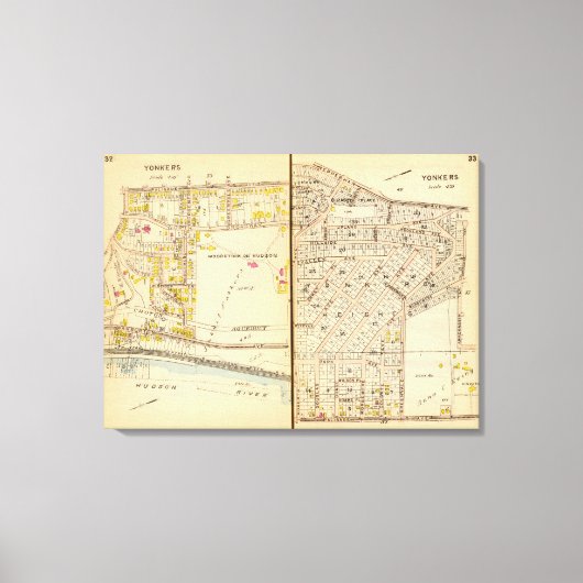 Yonkers, New York 12 Canvas Afdruk (Voorkant)