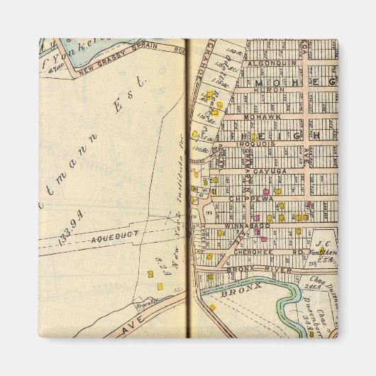 Yonkers, New York 13 Magneet (Voorkant)