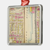 Yonkers, New York 14 Metalen Ornament (Links)