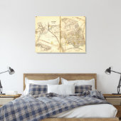 Yonkers, New York 17 Canvas Afdruk (Insitu (Slaapkamer))