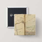 Yonkers, New York 2 Vierkante Button 5,1 Cm (Voorkant /achterkant)