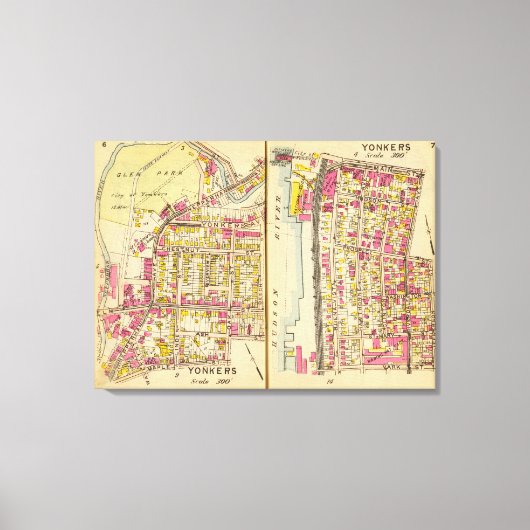 Yonkers, New York 5 Canvas Afdruk (Voorkant)