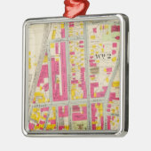 Yonkers, New York 7 Metalen Ornament (Links)