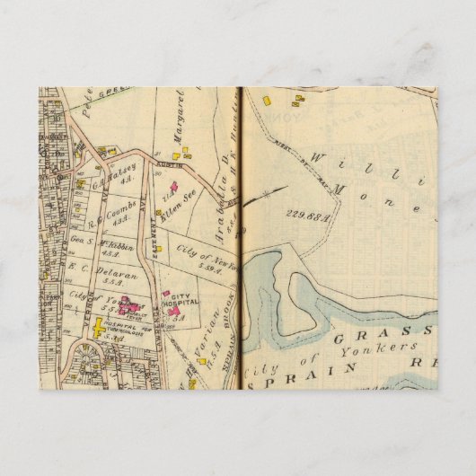 Yonkers, New York 9 Briefkaart (Voorkant)