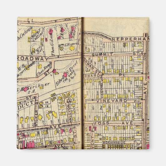 Yonkers, New York 9 Magneet (Voorkant)