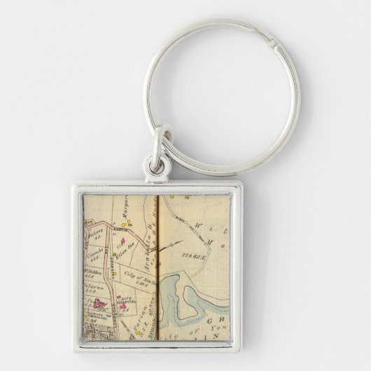 Yonkers, New York 9 Sleutelhanger (Voorkant)