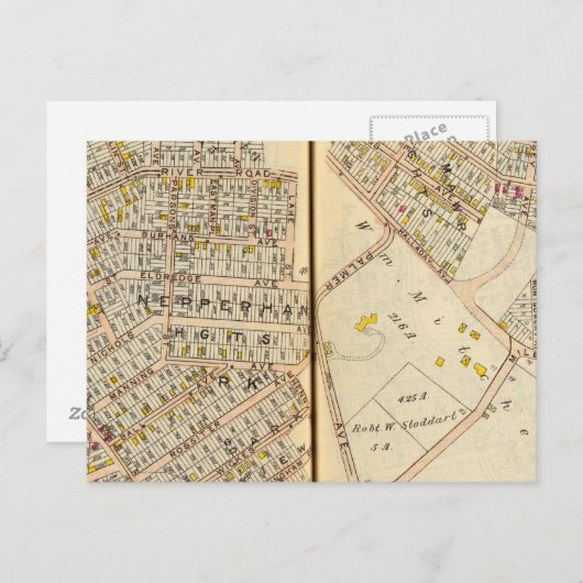 Yonkers, New York Briefkaart (Voorkant / Achterkant)