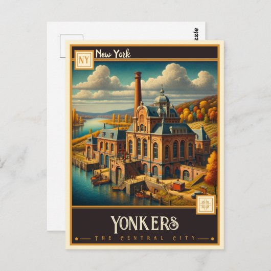 Yonkers, New York |  Briefkaart (Voorkant / Achterkant)