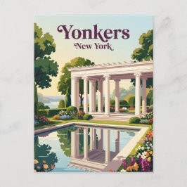 Yonkers, New York Briefkaart