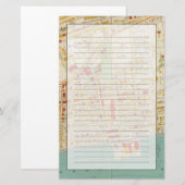 Yonkers New York Briefpapier (Voorkant / Achterkant)