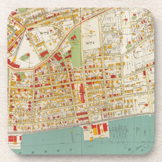 Yonkers New York Drankjes Onderzetter (Voorkant)