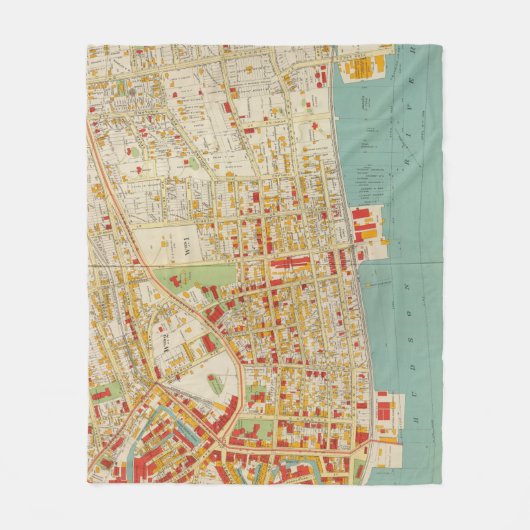 Yonkers New York Fleece Deken (Voorkant)