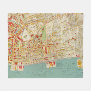 Yonkers New York Fleece Deken