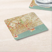 Yonkers New York Kartonnen Onderzetters (Schuin)