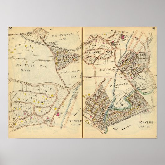 Yonkers, New York Poster (Voorkant)