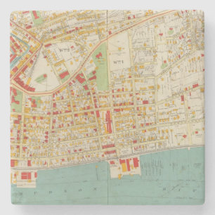 Yonkers New York Stenen Onderzetter