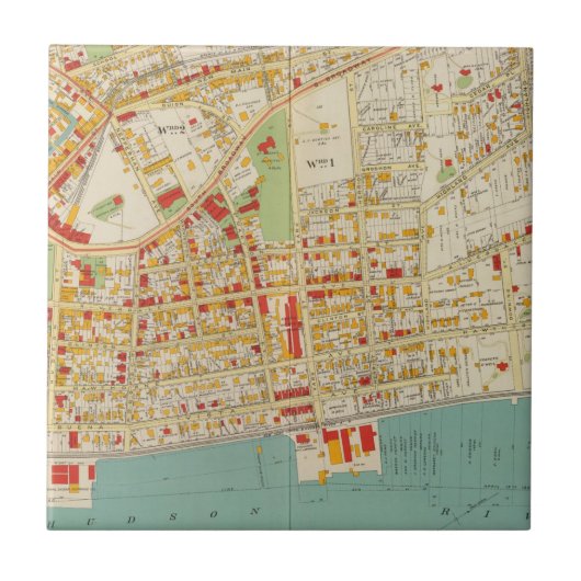 Yonkers New York Tegeltje (Voorkant)