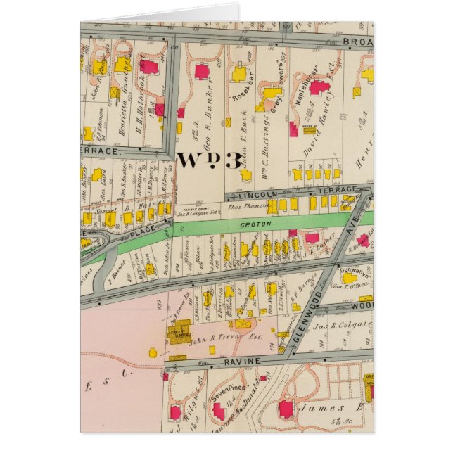 Yonkers NY Map (Voorkant)