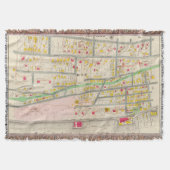 Yonkers NY Map Deken (Voorkant)