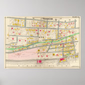 Yonkers NY Map Poster (Voorkant)