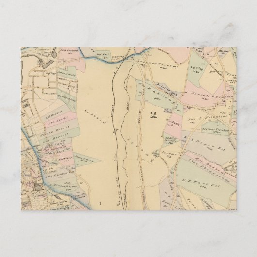 Yonkers wards 1-4, New York Briefkaart (Voorkant)