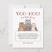 Yoo-hoo Eigendom van Miss You School Teacher Downl Kaart (Voorkant)