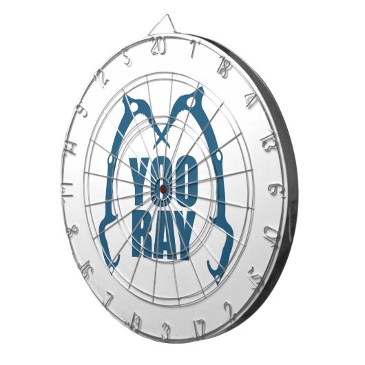 Yoo Ray (ouray) IJstijgbeeld Dartbord (Voorkant Rechts)