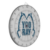 Yoo Ray (ouray) IJstijgbeeld Dartbord (Voorkant Links)
