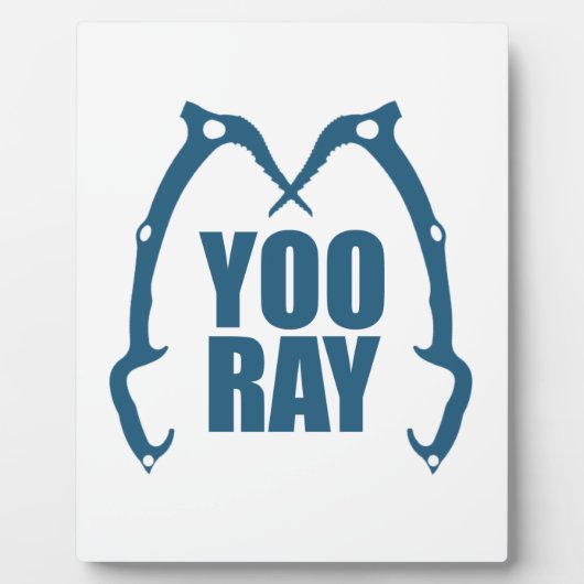 Yoo Ray (ouray) IJstijgbeeld Fotoplaat (Voorkant)