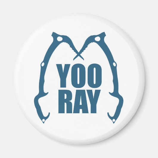 Yoo Ray (ouray) IJstijgbeeld Magneet (Voorkant)