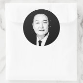 Yoon Suk Yeol Ronde Sticker (Tas)