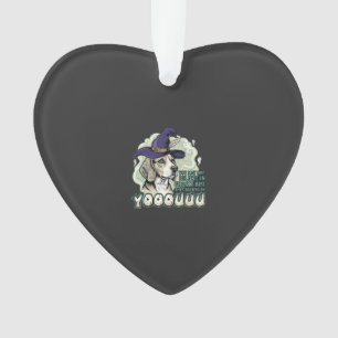 Yooouuu Geesten Beagle Hond Paarse Heksenhoed Hall Ornament