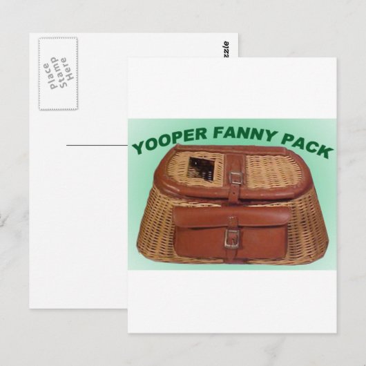 YOOPER GIFT-OBJECTEN BRIEFKAART (Voorkant / Achterkant)