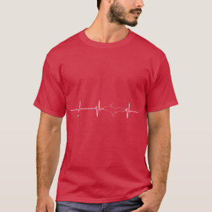 Yooper Hartslag Bovenste Schiereiland Van Michigan T-shirt