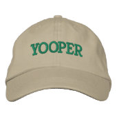 "Yooper" honkbalhoed Geborduurde Pet (Voorkant)