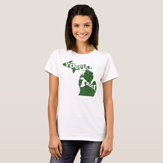 Yooper of Troll T-shirt (Voorkant volledig)