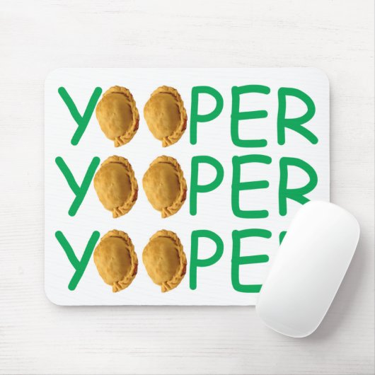 Yooper | Pasty Mousepad Muismat (Met muis)