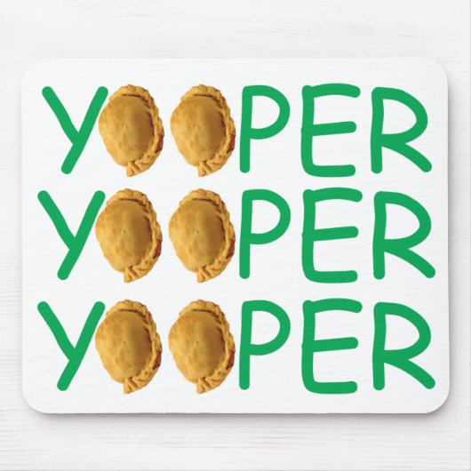 Yooper | Pasty Mousepad Muismat (Voorkant)